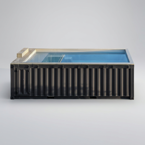 <span class=keywords><strong>Piscine</strong></span> de luxe préfabriquée en conteneur de 40 pieds, <span class=keywords><strong>piscine</strong></span> modulaire portable d'extérieur sans fenêtre ni <span class=keywords><strong>escalier</strong></span> - Product Image 1