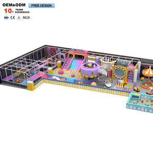 Commercial Indoor Playground Equipment Ball Pool <b>Trampoline</b> Slide Combination for Kids Indoor Amusement Park Equipment - Product Image 2