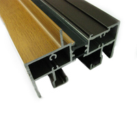 Diseño moderno Ventanas y puertas Perfiles de aluminio Perfiles de extrusión de aluminio Precio de fábrica