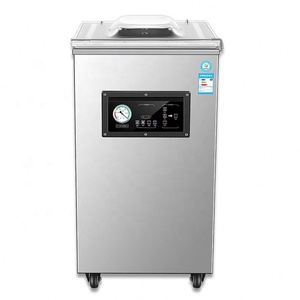 Mini machine d'emballage sous vide de type sur pied pour aliments, scelleuse sous vide pour saumon, foie <span class=keywords><strong>gras</strong></span>, caviar - Product Image 1