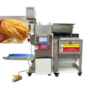 Machine manuelle de fabrication de nouilles ramen, machine semi-automatique de fabrication de nouilles avec mélangeur de pâte