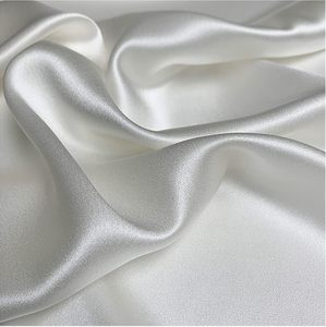 100% tissu en <span class=keywords><strong>soie</strong></span> de mûrier 25mm 45 "largeur couleur unie Nature <span class=keywords><strong>soie</strong></span> pour literie robe mariage bricolage vendu par cour - Product Image 6