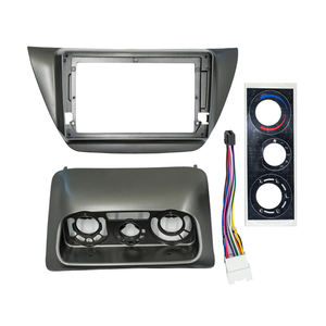 2 Din 9 بوصة غطاء السيارة الراديو لميتسوبيشي لانسر راليارت 2005-2008 تركيب إطار لوحة القيادة DVD نظام تحديد المواقع Mp5 مشغل الروبوت - Product Image 1