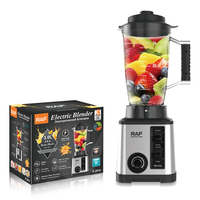RAF R.2878 Elektrische Blender 2600W 3L 8-blads roestvrijstalen messenblok Snelle start Laag geluidsniveau Keukenapparaat OEM Export