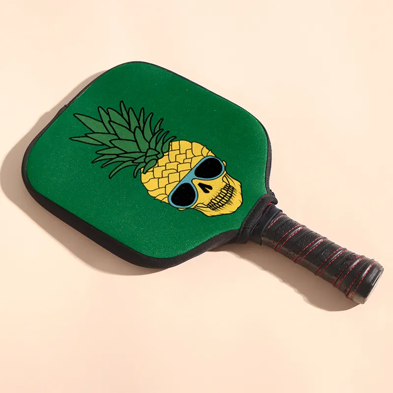 Most Popular In 2024 Pickleball Paddle Cover Neoprene Pu Leather Paddle Racket Cove
