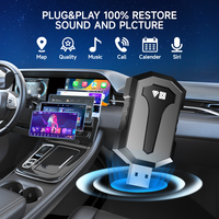 Maustor inalámbrico Carplay AI Box Android Auto USB tapy-c Dongle con cable a CarPlay Smart Box adaptador para coches originales de cable carplay