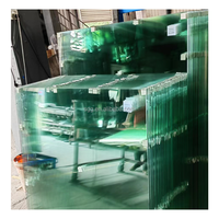 Kaca Tempered transparan, untuk jendela bangunan dan ruang Pancuran 3mm 4mm 5mm 6mm 8mm 10mm 12mm