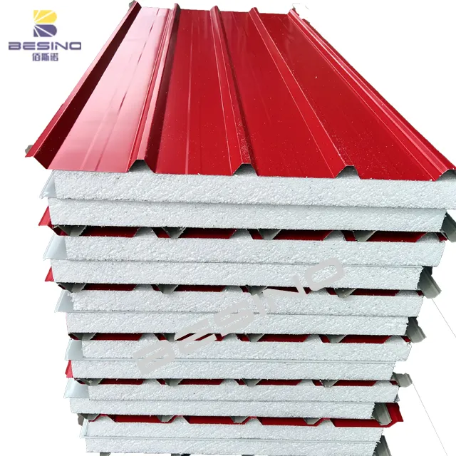 Eps Sandwich Panel Production Machine Foam Core Sandwich Panels Building Materials Steel Sandwich For Walls&Roofs