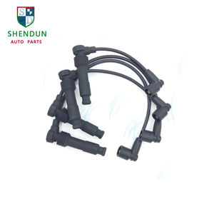 Kit de câble d'allumage de fil de bougie pour Hyundai Kia Ford GM Buick subaru VW <span class=keywords><strong>Audi</strong></span> fil de tir de voiture lignes haute tension améliorer - Product Image 1