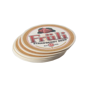Venta caliente en forma de Ronda impreso taza de café de papel montaña rusa <span class=keywords><strong>para</strong></span> la casa - Product Image 1
