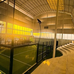 JSMC Prix d'usine <span class=keywords><strong>Terrain</strong></span> de tennis de paddle panoramique pour <span class=keywords><strong>terrain</strong></span> de tennis de <span class=keywords><strong>padel</strong></span> extérieur et intérieur Taille 10X20m - Product Image 3