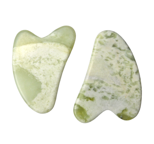 Giada Lattea Gua Sha strumenti per il <span class=keywords><strong>viso</strong></span> per massaggiatore per il <span class=keywords><strong>viso</strong></span> pietre per la cura della pelle e il corpo che scolpisce i prodotti per il <span class=keywords><strong>massaggio</strong></span> - Product Image 2