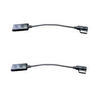 Cocok untuk Audi Multimedia Q5 A5 A7 R7 S5 Q7 A6L A8L A4L AMI Bluetooth untuk Kabel Audio AUX