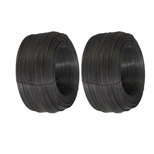 Заводская цена, оптовая продажа, 16,5 манометр, черный отожженный арматура, проволока, связывающая проволока 3,1 мм 3,3 мм 3,5 мм, железная проволока 25 кг/45 кг, упаковка - Product Image 2