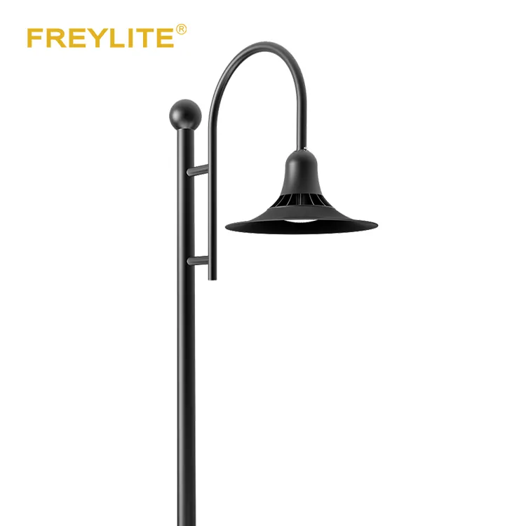 Freylite Top Quality Post Outdoor Lighting Fixture Garden Courtyard Lamps Ip65 30w 40w 60w Led Garden Lights