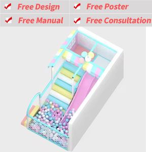 Quick-Install Kids Indoor Playground Equipment for Children with Soft Modular Units and Pre-Assembled Kits - Product Image 2