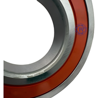 Roulement à billes à gorge profonde NTN 6207LLU 35x72x17mm, double contact, étanchéité C3, pour compresseur d'air et engins de construction