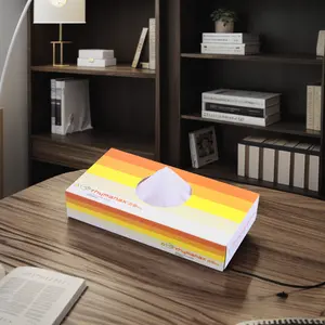 2层个性化定制印刷面巾纸餐巾纸盒原始木浆100面巾纸