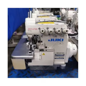 Máquina de puntadas de seguridad/Overlock de 2 agujas de alta velocidad Jukis de cabezal semiseco, precio barato de segunda mano