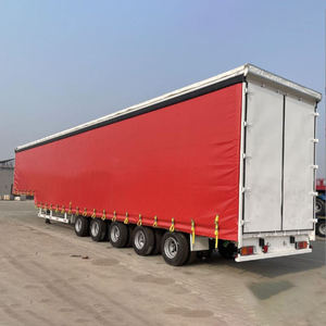 Semirremolque de Carga Deslizante de 45 Pies Tipo Furgón con Cortina Lateral de 2, 3 o 4 Ejes, Suspensión Neumática, Carga Útil >3001kg, Bajo Precio, Más Vendido - Product Image 3