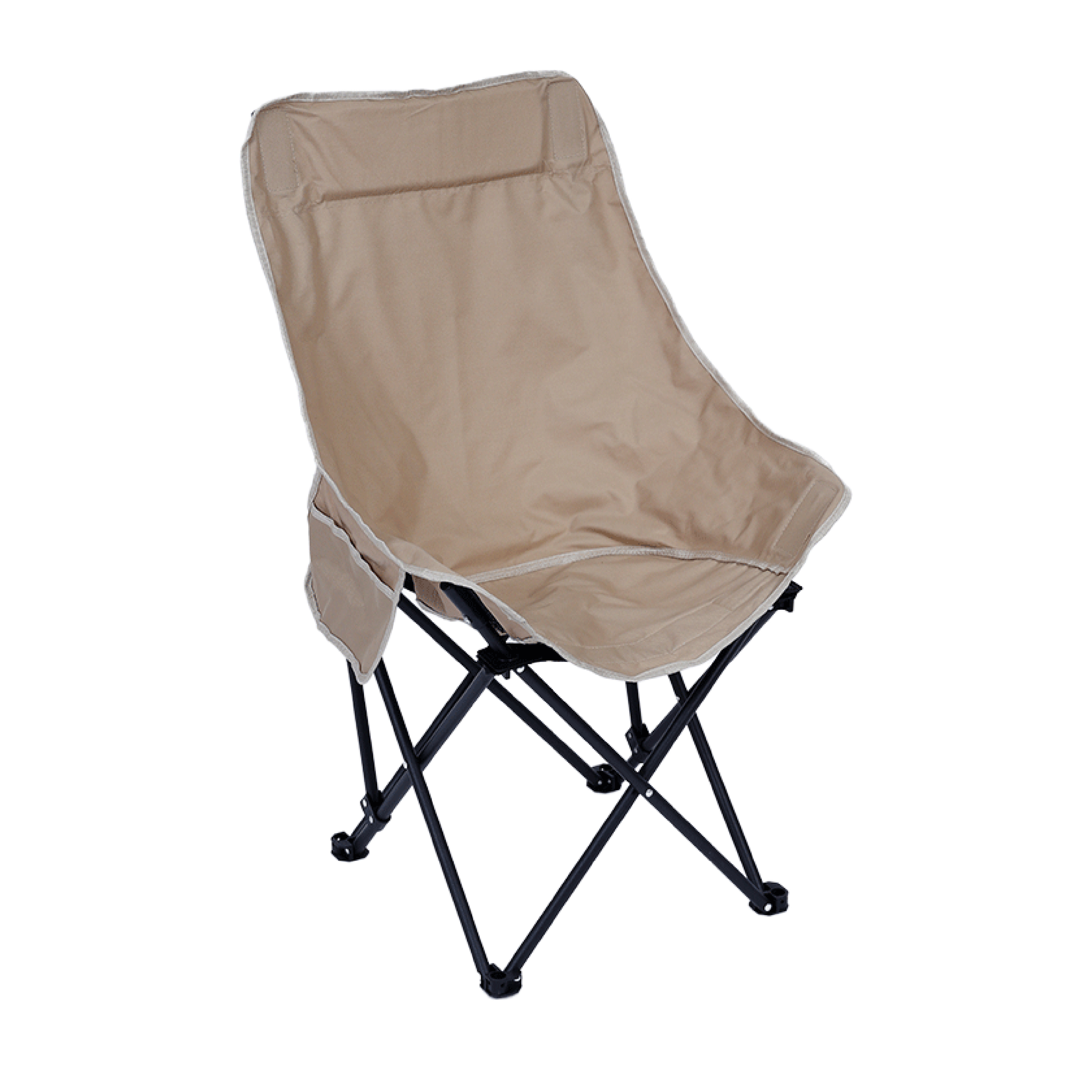Chaise Moon à dossier haut [quicksand gold] [réglage à trois vitesses]