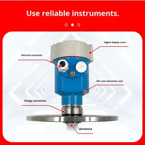 Capteur de niveau de liquide radar à ondes guidées 80G antidéflagrant et résistant à la corrosion à modulation de fréquence - Product Image 3