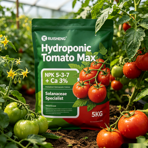 Engrais hydrosoluble <span class=keywords><strong>NPK</strong></span> 5-3-7 enrichi en calcium <span class=keywords><strong>pour</strong></span> <span class=keywords><strong>tomates</strong></span>, poivrons et aubergines, spécialisé dans la famille des Solanacées <span class=keywords><strong>pour</strong></span> culture hydroponique - Product Image 4