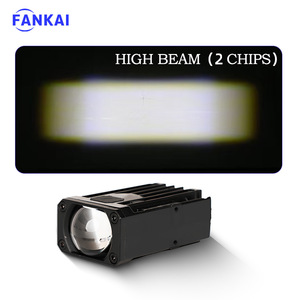 FANKAI – lampes LED rectangulaires 5050 pour éclairage de calandre de voiture avec couvercle décoratif, haute luminosité - Product Image 4