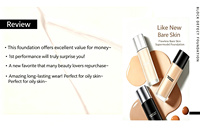 Foundation Cair Penyamar Melembapkan Tahan Lama Pengontrol Minyak Riasan Dasar untuk Semua Jenis Kulit