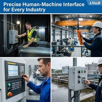 Estructura electrónica IP65 Caja de control de interruptor de botón pulsador ABS de 22mm Operación momentánea de 3 orificios 10A Máx. Corriente 220V Máx. 1NO1NC