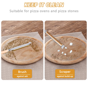 Brosse à gril en laiton de 26 pouces, brosse à barbecue pour la cuisson en plein air, outil de nettoyage de gril robuste à poils doux - Product Image 5