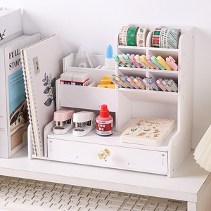 Organisateur de bureau multifonctionnel avec tiroirs et compartiments pour étudiants et usage professionnel - Product Image 3