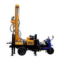 CSNYSL200 200m Tracteur Monté Installation de Forage de Puits d'Eau Machine de Forage à Pédales