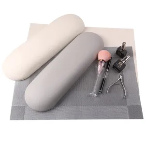 1 Pieza, 6 Colores, Cojín de Cuero de Alta Calidad para Manos, Reposamanos para Mesa de Manicura, Soporte para Cojín, Reposabrazos, Herramienta para Arte de Uñas - Product Image 6