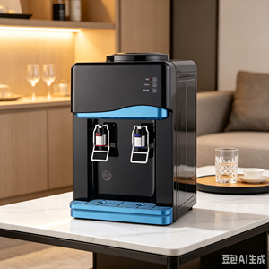 Dispenser Acqua Calda e Fredda da Tavolo SafeHome in Combinazione di Colori Nero e Blu - Product Image 4