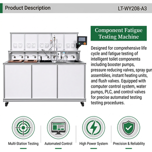 Máquina de Prueba de Fatiga <span class=keywords><strong>para</strong></span> Accesorios de Baño Personalizada, <span class=keywords><strong>para</strong></span> Control de Calidad en Laboratorio, Probador de Bomba de Inodoro - Product Image 2