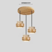 Luminaire suspendu rectangulaire Wabi Sabi en pierre jaune à 3 lumières, pour îlot de cuisine, restaurant, style médiéval, en travertin et bois