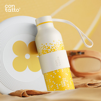 Thermos isotherme en acier inoxydable 304 plaqué cuivre, 500 ml, 7 couches, avec logo personnalisé, performance thermique de 12 à 24 heures
