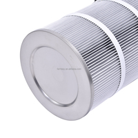 Élément filtrant à cartouche en polyester pour usine de ciment Farrleey, filtre de remplacement pour dépoussiéreur industriel, pour le nettoyage des poussières