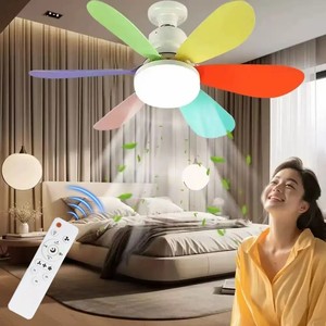 <span class=keywords><strong>Ventilador</strong></span> de <span class=keywords><strong>Techo</strong></span> de 30W/40W con Control Remoto, <span class=keywords><strong>Luz</strong></span> LED, Base E27, <span class=keywords><strong>Ventilador</strong></span> de <span class=keywords><strong>Techo</strong></span> Inteligente y <span class=keywords><strong>Silencioso</strong></span> para Dormitorio y Sala de Estar - Product Image 6