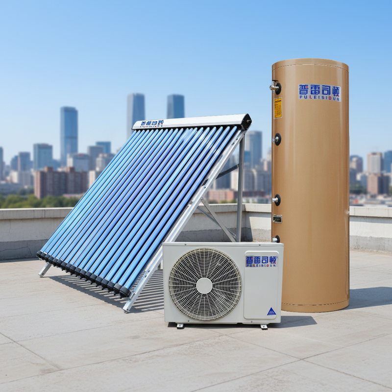 Pressurized Solar Water Heater with Easy