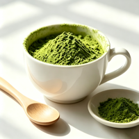 Poudre d'extrait de thé vert Matcha en vrac 25kg/50kg, poudre de Matcha en vrac pour la pâtisserie