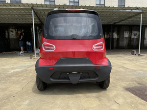 รถยนต์ไฟฟ้าขนาดเล็กสำหรับผู้ใหญ่ 4 ล้อ ความเร็วสูง ผลิตในจีน พวงมาลัยซ้าย แบตเตอรี่ 60V 120Ah ระยะทางวิ่ง 101-200 กม. กล้องมองหลัง ไฟหน้า LED - Product Image 4