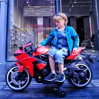 Toy Electric One Key To Child To Drive Bike Ride On Motor Car Rechargeable Motorcycle With Fast Speed