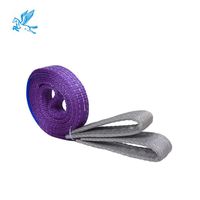 HLM Sonsuz Dokuma Askı İpi Polyester Ağır Hizmet Tipi Düz 10 Ton Kaldırma Kapasiteli Dikey Kaldırma İçin 1 Yıl Garantili