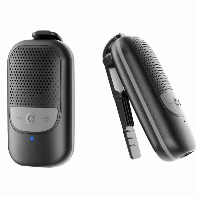 Portable Mini for Bluetooth Outdoor Speakers IPX5 Waterproof Wearable Audio with Clip-on for Outdoor Use