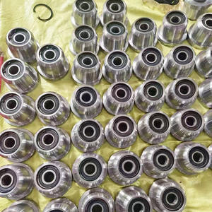 Ruota per Montacarichi da 3 e 4 Pollici, Puleggia per Binario a T con Fondo Arrotondato - Product Image 2