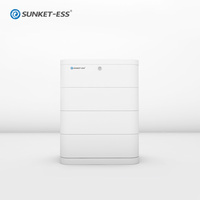 Stock UE Allemagne Batterie de stockage d'énergie solaire empilée au lithium-fer 10kw LIFEPO4 10kwh 15KW 20kwh 30KWH Type de système divisé