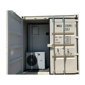 40FT soğuk depolama 20FT güneş konteyner soğuk oda ile güneş enerjili