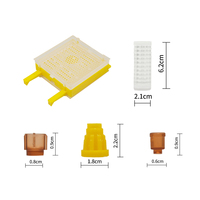 Kit d'élevage de reine pour l'apiculture Système de cage à reine efficace avec outils pour la reproduction Nouveau utilisé en Allemagne pour les industries agricoles au détail